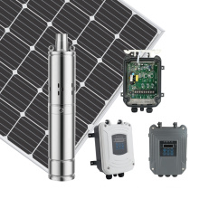 Bomba de água solar de alta qualidade com controlador e painel solar